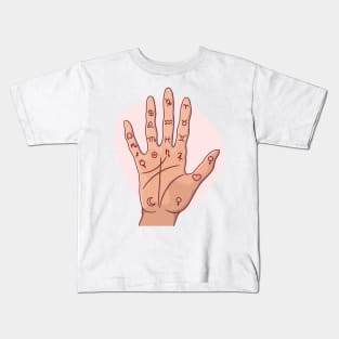 Zodiac Palmistry Kids T-Shirt